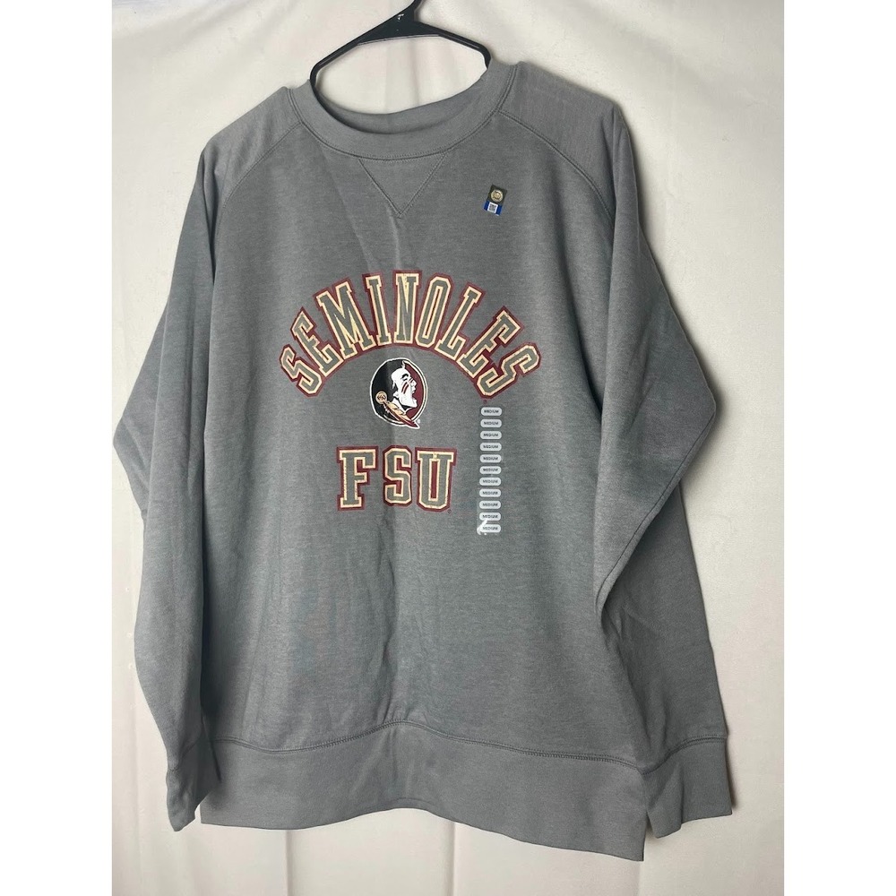Florida State Seminoles Champion Brand Sweater Gray Size Medium Brand New